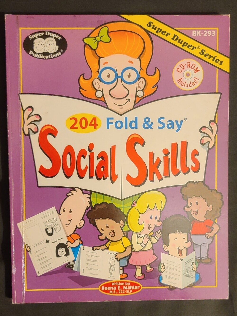 Speech Therapy: Super Duper 204 Fold & Say Social Skills